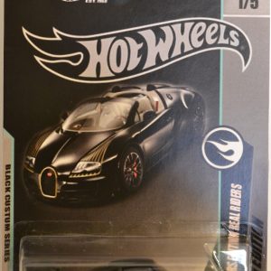 Porsche 934-5 Hot Wheels Black Series Custom-Made Collectors Edition 1:64 Scale Collectible Die Cast Model Car w/Real Rider Rubber Wheels