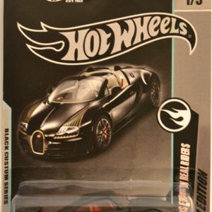 Hot Wheels Compatible Porsche 935 “Black Series Custom-Made Collectors Edition 1:64 Scale Collectible Die Cast Model Car w/Real Rider Rubber Wheels