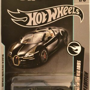 Hot Wheels Compatible Porsche 959 “Black Series Custom-Made Collectors Edition 1:64 Scale Collectible Die Cast Model Car w/Real Rider Rubber Wheels