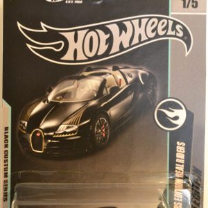 Porsche 962 Hot Wheels Black Series Custom-Made Collectors Edition 1:64 Scale Collectible Die Cast Model Car w/Real Rider Rubber Wheels