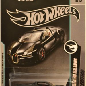 Porsche Carrera GT Hot Wheels Black Series Custom-Made Collectors Edition 1:64 Scale Collectible Die Cast Model Car w/Real Rider Rubber Wheels