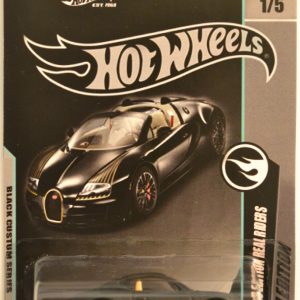 Hot Wheels Porsche Cayman S Black Series Custom-Made Collectors Edition 1:64 Scale Collectible Die Cast Model Car w/Real Rider Rubber Wheels