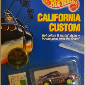 Porsche P-911 Turbo Purple Hot Wheels California Custom Series 1:64 Scale Collectible Die Cast Model Car