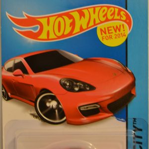 Hot Wheels Porsche Panamera Red 40/250 HW City Series 1:64 Scale Collectible Die Cast Model Car
