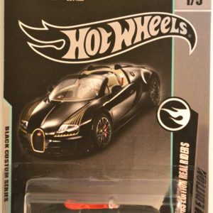 Porsche Speedster Hot Wheels Black Series Custom-Made Collectors Edition 1:64 Scale Collectible Die Cast Model Car w/Real Rider Rubber Wheels