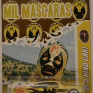 Purple Passion MERC Custom-Made Hot Wheels with Whitewall Real Rider Rubber Wheels Limited Edition Mil Mascaras Series 1:64 Scale Collectible Die Cast Model Car.
