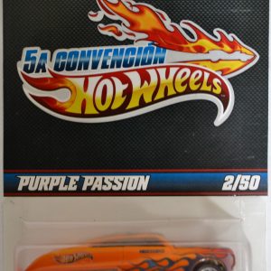 Hot Wheels 2012 Mexico Convention Purple Passion Very Rare Limited Edition 1:64 Scale Collectible Die Cast Car – Only 50 Made Worldwide!!! Code-3.