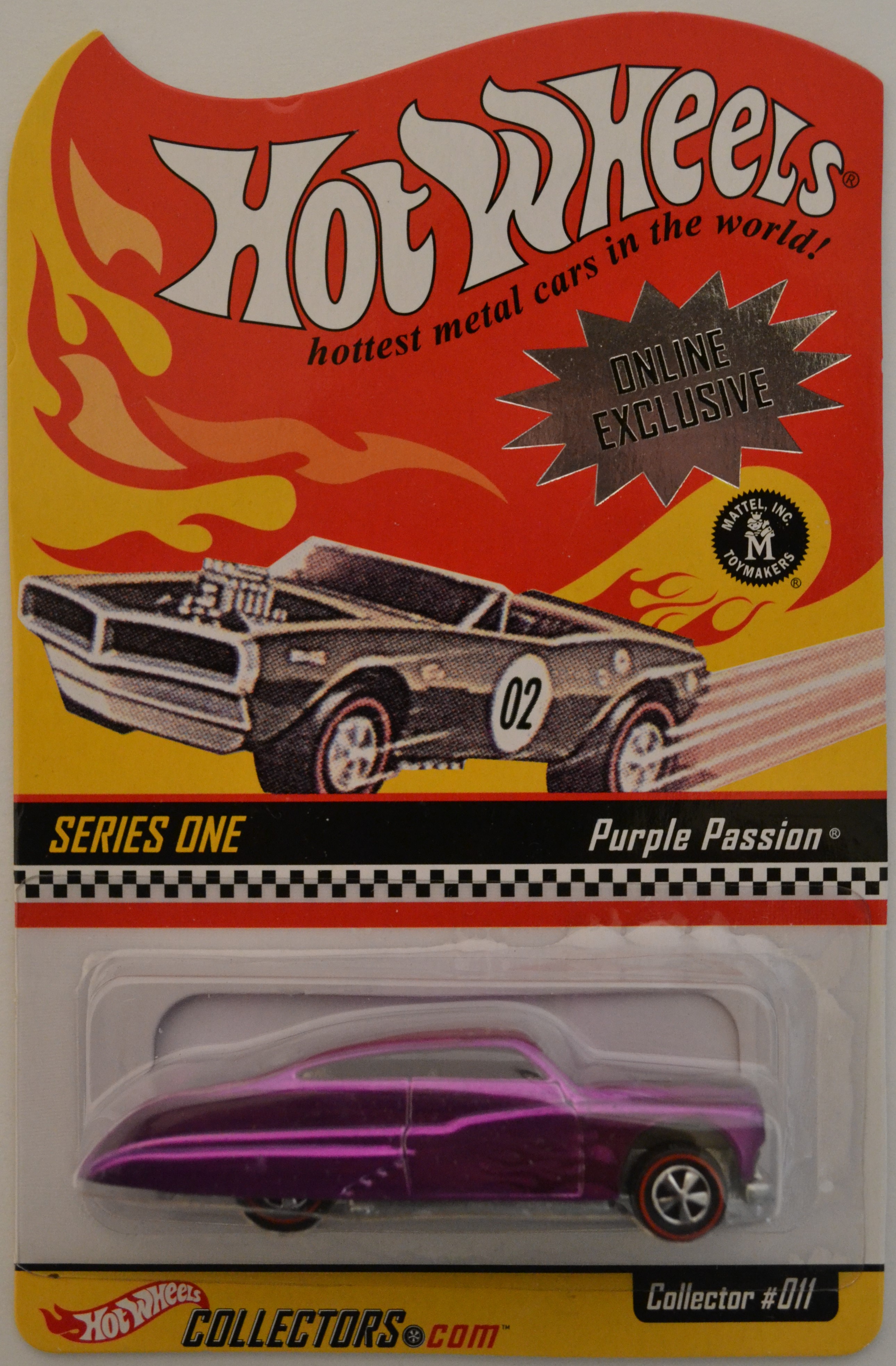 Hot Wheels Purple Passion Purple Collector 011 Red Line Club Rlc Hw Online Exclusive Series 6622