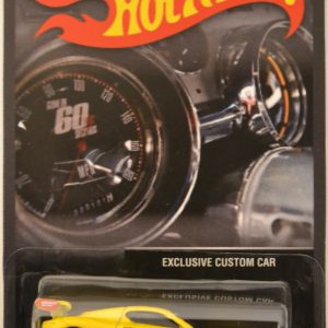 Hot Wheels Compatible Renault Sport RS Yellow Custom-Made with Real Rider Rubber Wheels Limited Edition Exclusive Custom Car Series 1:64 Scale Collectible Die Cast Model Car