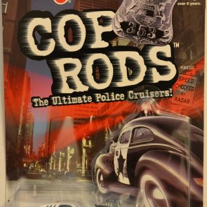 Rodger Dodger Detroit, MI Police Dept. Hot Wheels HW Cop Rods The Ultimate Police Cruisers! Series 1:64 Scale Collectible Die Cast Model Car