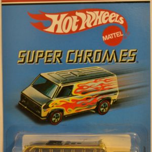 Hot Wheels S’Cool Bus Gold HW Super Chromes Series 1:64 Scale Collectible Die Cast Model Car