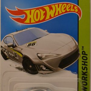 Hot Wheels Compatible Scion FR-S Silver #237 HW Workshop Series 1:64 Scale Collectible Die Cast Model Car