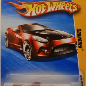 Hot Wheels Scorcher Red #05 HW 2010 New Models Series 1:64 Scale Collectible Die Cast Model Car