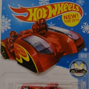 Red Side Ripper Hot Wheels HW Showroom Series 1:64 Scale Collectable Die Cast Model Car Snowflake Card