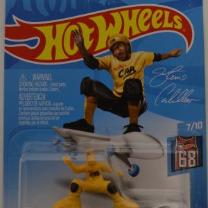 Hot Wheels Compatible White Skate Brigade HW ‘Sports’ Series 1:64 Scale Collectible Die Cast Model Car #7/10