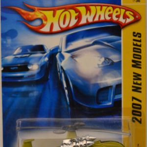 Sky Knife Green/Chrome #13 Hot Wheels HW 2007 New Models Series 1:64 Scale Collectible Die Cast Model Car