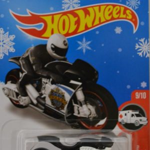 White/Black Street Stealth Hot Wheels HW Rescue Series 1:64 Scale Collectable Die Cast Model Car Snowflake Card
