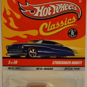 Hot Wheels Compatible Studebaker Avanti Gold 3 of 30 Special Paint HW Classics Series 5 1:64 Scale Collectible Die Cast Model Car