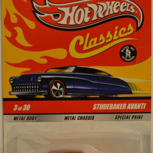 Hot Wheels Compatible Studebaker Avanti Red 3 of 30 Special Paint HW Classics Series 5 1:64 Scale Collectible Die Cast Model Car
