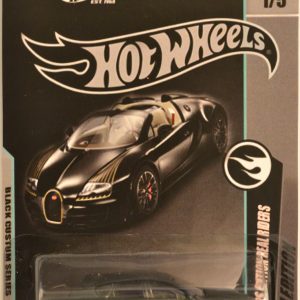Hot Wheels Subaru WRX STI Black Series Custom-Made Collectors Edition 1:64 Scale Collectible Die Cast Model Car w/Real Rider Rubber Wheels