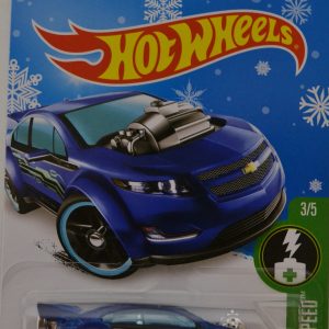Blue Super Volt Hot Wheels HW Green Speed Series 1:64 Scale Collectable Die Cast Model Car Snowflake Card