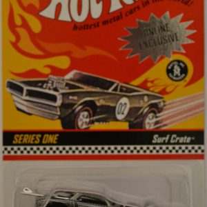Hot Wheels Surf Crate Gray Chrome Red Line Club (RLC) HW Series One 1:64 Scale Collectible Die Cast Model Car. Only 10000 Made Worldwide!!!