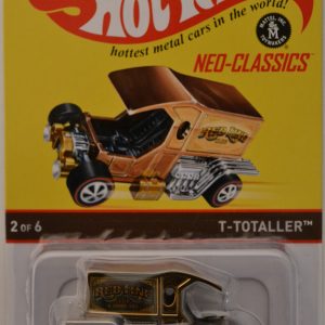 HWCA T-Totaller Gold Chrome #00960 #2 of 6 Hot Wheels HW Neo-Classics Series 10 1:64 Scale Collectible Die Cast Model Car. Only 3500 Made Worldwide!!!