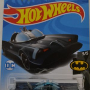 Black TV Series Batmobile Hot Wheels HW ‘Batman’ Series 1:64 Scale Collectible Die Cast Model Car #5/5