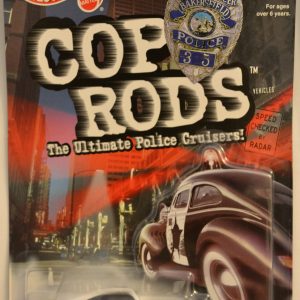 Tail Dragger Bakersfield, CA Police Dept. Hot Wheels HW Cop Rods The Ultimate Police Cruisers! Series 1:64 Scale Collectible Die Cast Model Car