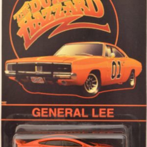 Tesla Model S Orange Custom-Made Hot Wheels Exclusive Car Edition General Lee The Dukes of Hazzard Series 1:64 Scale Collectible Die Cast Model Car
