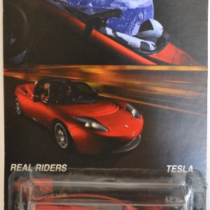Tesla Model X Cherry Custom-Made Hot with Real Rider Rubber Wheels Limited Edition 1:64 Scale Collectible Die Cast Model Car