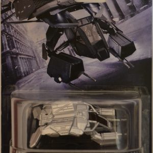 CA TheBat Silver Custom-Made Hot Wheels The Dark Knight Series 1:64 Scale Collectible Die Cast Model