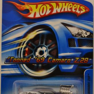 Hot Wheels Compatible Tooned ’69 Camaro Z28 Purple #124 1:64 Scale Collectible Die Cast Model Car