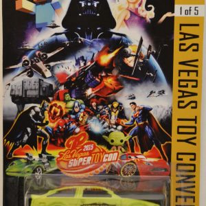 Toyota AE-86 Corolla Lime Custom-Made Hot Wheels Exclusive Car Edition 2015 Las Vegas Toy Convention 2015 Circus Series 1:64 Scale Collectible Die Cast Model Car