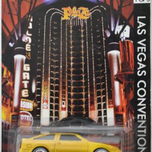 Toyota AE-86 Corolla Bronze Custom-Made Hot Wheels with Whitewall Real Rider Rubber Wheels Limited Edition Las Vegas Convention 2014 Series 1:64 Scale Collectible Die Cast Model Car