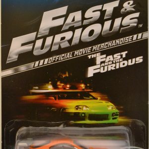 Toyota Supra Custom-Made Hot Wheels w/Real Rider Rubber Wheels Fast & Furious Series 1:64 Scale Die