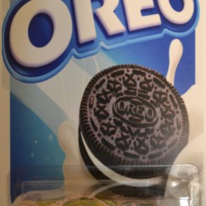 Toyota Supra Custom-Made Hot Wheels with Real Rider Rubber Wheels Special Edition Oreo Cookie Series 1:64 Scale Collectible Die Cast Model Car