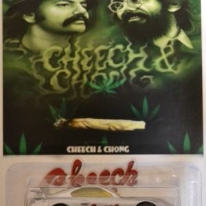Hot Wheels Toyota Supra Silver Custom-Made with Real Rider Rubber Wheels Special Edition Cheech & Chong Series 1:64 Scale Collectible Die Cast Model Car