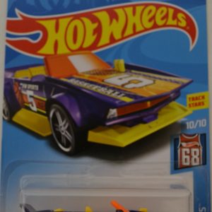 Hot Wheels Violet/Yellow Track Manga HW ‘Sports’ Series 1:64 Scale Collectible Die Cast Model Car #5/5