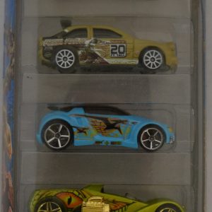 Hot Wheels 5 Gift Pack Set Trick Tracks Series 1:64 Scale Collectible Die Cast Model Car
