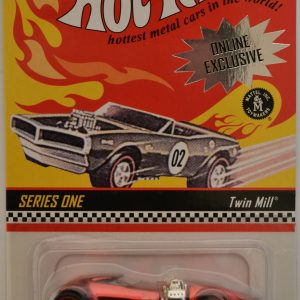 Twin Mill Red Hot Wheels Red Line Club (RLC) HW Online Exclusive Series One 1:64 Scale Collectible Die Cast Model Car. Only 10000 Made Worldwide!!!