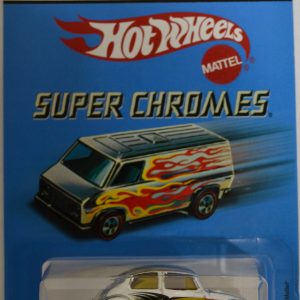 H&W+S Chrome VW Bug Hot Wheels ‘Super Chromes Series 1:64 Scale Collectible Die Cast Model Car