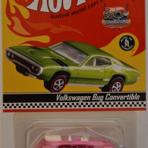 Volkswagen Bug Convertible Purple Hot Wheels Red Line Club (RLC) HW 20th Annual Convention Series 1:64 Scale Collectible Die Cast Model Car. Only 10000 Made Worldwide!!!
