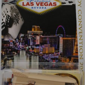 Beige Volkswagen Bus CUSTOM-Made Hot Wheels Special Edition ‘Las Vegas’ Series 1:64 Scale Collectable Die Cast Model Car.