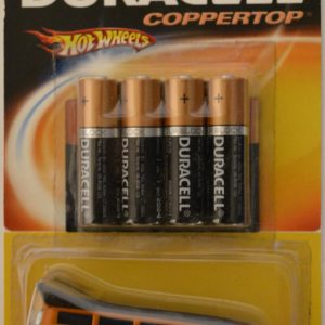 Hot Wheels VW Volkswagen Drag Bus CUSTOM-Made with Redline Real Rider Rubber Wheels Limited Edition DURACELL Series 1:64 Scale Collectible Die Cast Model Car.