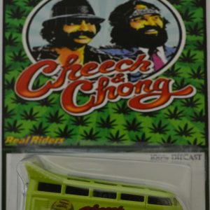 Hot Wheels Lime Volkswagen Drag Bus Custom-Made with Redline Real Rider Rubber Wheels Limited Edition Daisy Duke Series 1:64 Scale Collectible Die Cast Model Car