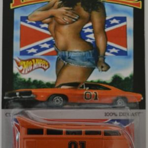 Hot Wheels Orange Volkswagen Drag Bus Custom-Made with Redline Real Rider Rubber Wheels Limited Edition Daisy Duke Series 1:64 Scale Collectible Die Cast Model Car Compatible