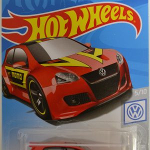 Volkswagen Golf GTI Red Hot Wheels 2018 HW Volkswagen Series 1:64 Scale Collectible Die Cast Model Car