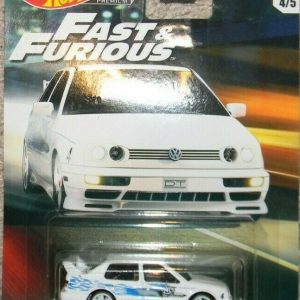 Hot Wheels Volkswagen Jetta MK3 White 2019 Fast & Furious Series 1:64 Scale Die Cast Model Car