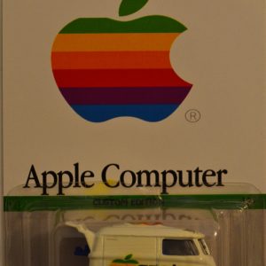 Hot Wheels Compatible Volkswagen Kool Kombi Custom-Made Apple Computer Series 1:64 Scale Collectible Die Cast Model Car